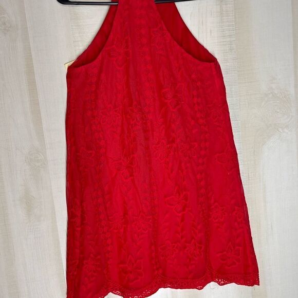 Altar’d State red sleeveless spaghetti strap lined dress, size small - Picture 10 of 16